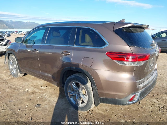 Toyota Highlander Limited Platinum 2019 5TDDZRFH8KS986970 Image 3