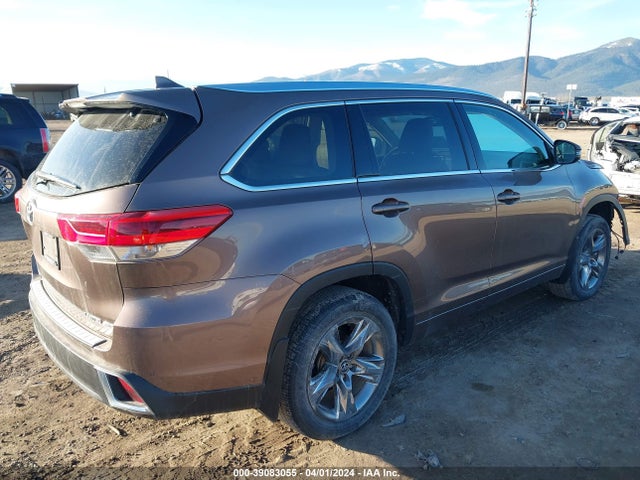 Toyota Highlander Limited Platinum 2019 5TDDZRFH8KS986970 Image 4