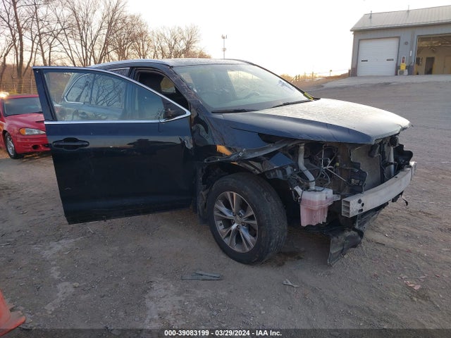 Toyota Highlander Xle V6 2015 5TDJKRFH4FS079971 Image 1