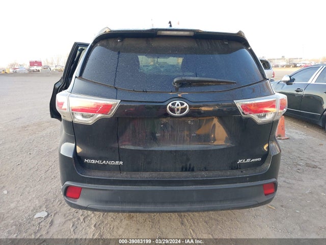 Toyota Highlander Xle V6 2015 5TDJKRFH4FS079971 Image 16