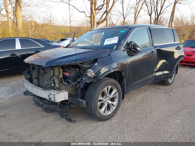 Toyota Highlander Xle V6 2015 5TDJKRFH4FS079971 Image 2