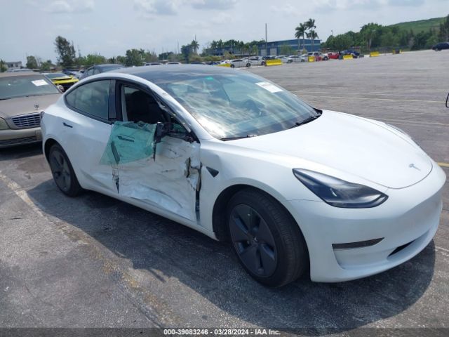 39083246 :رقم المزاد ، 5YJ3E1EA5PF505694 vin ، 2023 Tesla Model 3 Rear-wheel Drive مزاد بيع