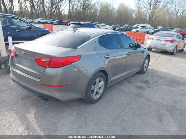 KIA Optima Lx 2014 5XXGM4A74EG317453 Image 4