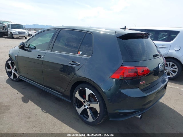 3VW5T7AU2FM015724 Volkswagen Golf Gti 2.0t Autobahn 4-door