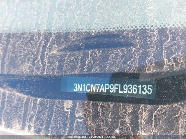 3N1CN7AP9FL936135 Nissan Versa 1.6 Sl