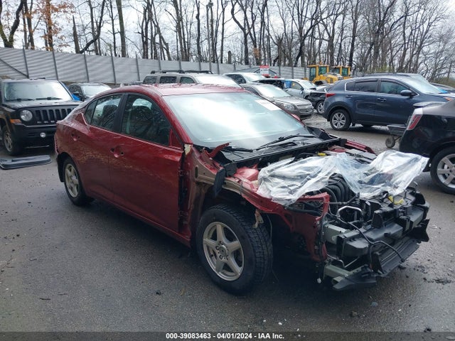 Nissan Sentra Sv Xtronic Cvt 2021 3N1AB8CV1MY321466 zdjęcie główne