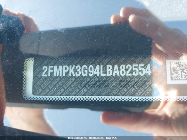 Ford EDGE SE 2020 2FMPK3G94LBA82554 Image 9