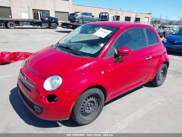 2012 FIAT 500 3C3CFFAR8CT203385 Photo 1