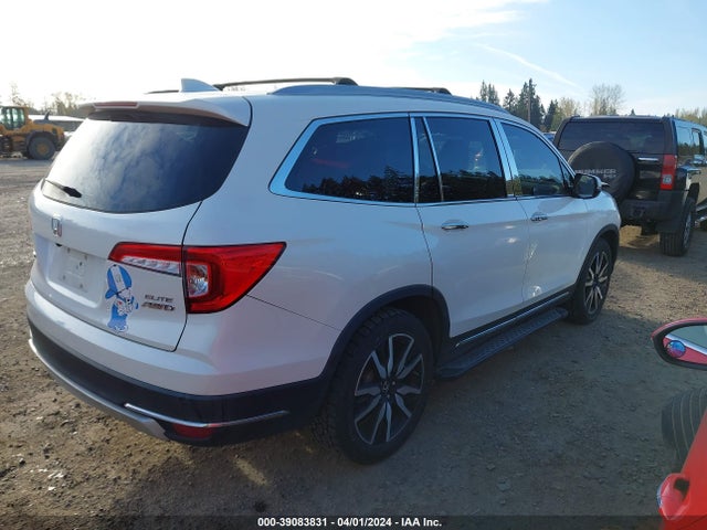Honda Pilot Elite 2019 5FNYF6H09KB009700 Image 4