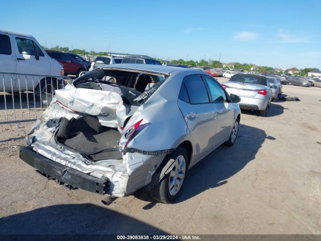 5YFBURHE2GP499837 Toyota COROLLA LE