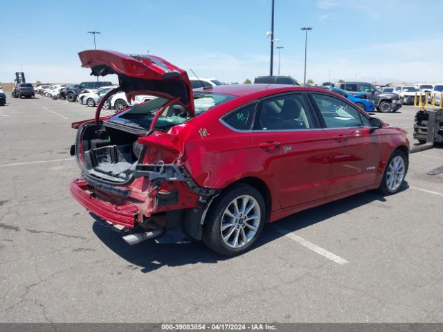 3FA6P0LU9HR295234 Ford Fusion Hybrid Se