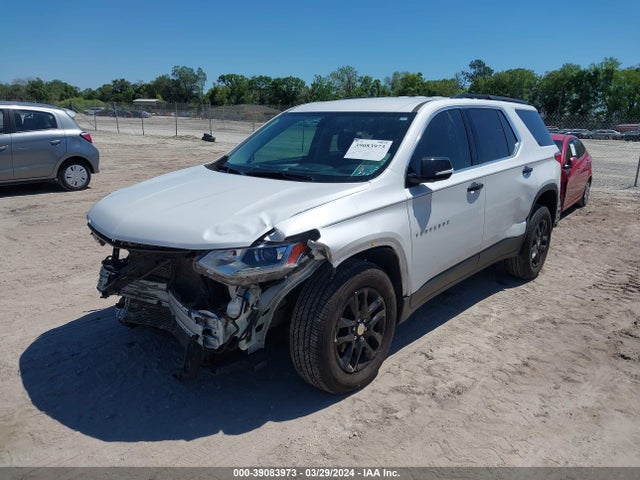 Chevrolet Traverse 1lt 2019 1GNERGKW9KJ232574 Image 2