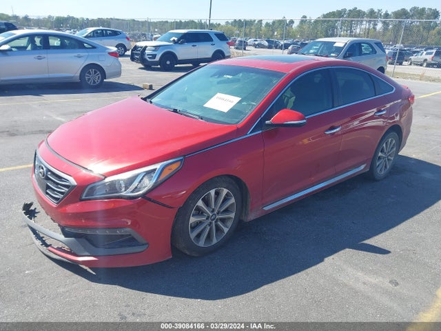 Hyundai Sonata Limited 2017 5NPE34AFXHH483096 Image 2