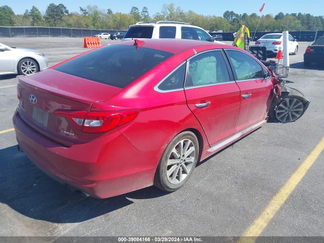 Hyundai Sonata Limited 2017 5NPE34AFXHH483096 Image 4