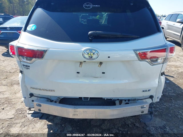 Toyota Highlander Xle V6 2016 5TDKKRFH3GS186063 Image 17