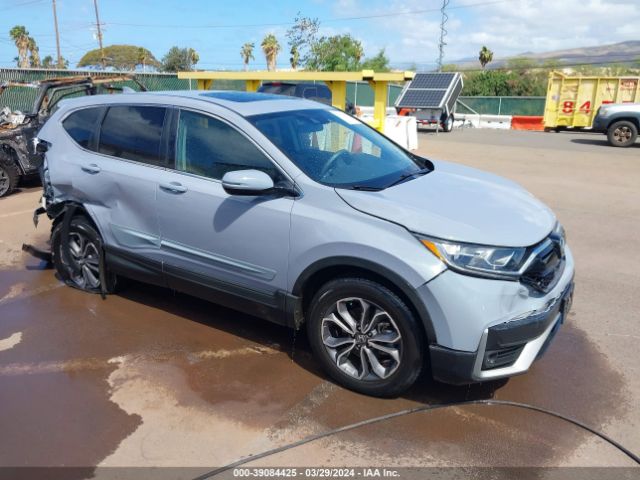 Auction sale of the 2021 Honda Cr-v 2wd Ex, vin: 2HKRW1H51MH409015, lot number: 39084425