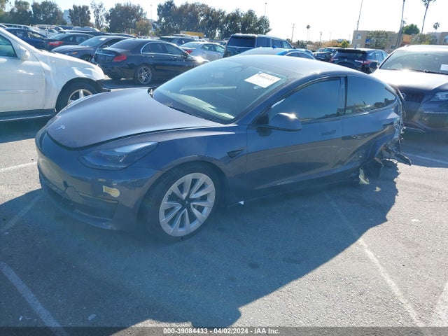 Tesla Model 3 Rear-wheel Drive 2022 5YJ3E1EA1NF297603 Image 2