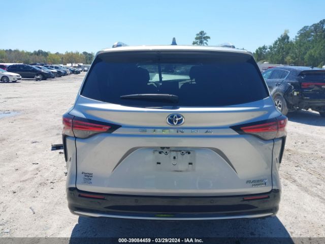 5TDESKFC9MS001695 Toyota Sienna Platinum