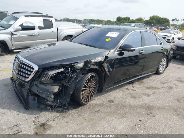 WDDUG6GB8JA347729 Mercedes-Benz S 450 4matic