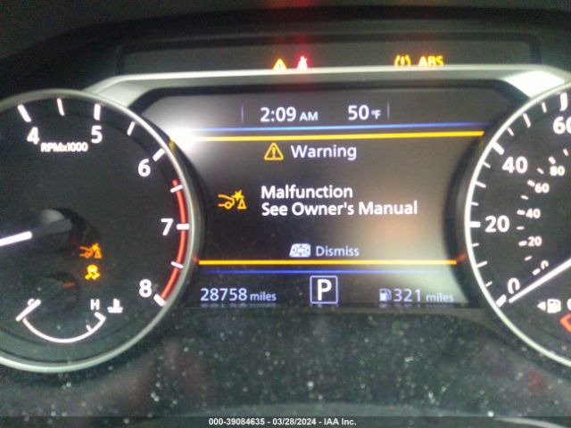 1N4BL4DV7NN349623 Nissan Altima Sv Fwd