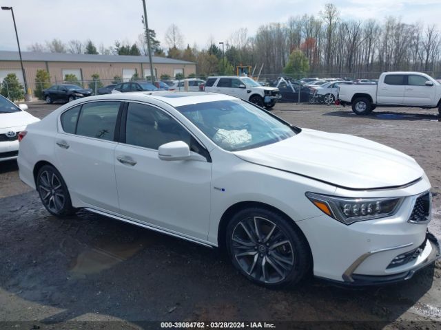 2019 Acura Rlx Sport Hybrid Advance Package მანქანა იყიდება აუქციონზე, vin: JH4KC2F90KC000162, აუქციონის ნომერი: 39084762