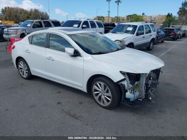 Auction sale of the 2016 Acura Ilx Premium Package/technology Plus Package, vin: 19UDE2F73GA002107, lot number: 39084764