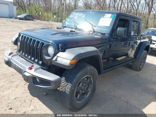 1C6JJTBM2NL152121 Jeep Gladiator Rubicon 4x4