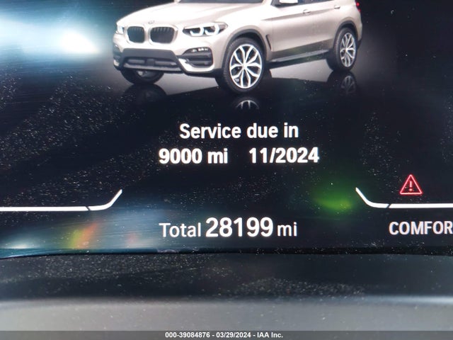 BMW X3 Sdrive30i 2020 5UXTY3C02L9B41141 Image 16
