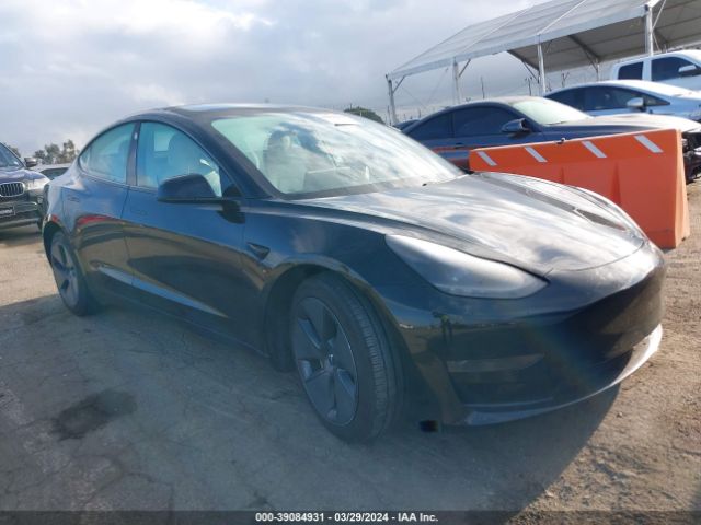 39084931 :رقم المزاد ، 5YJ3E1EA2MF987259 vin ، 2021 Tesla Model 3 Standard Range Plus Rear-wheel Drive مزاد بيع