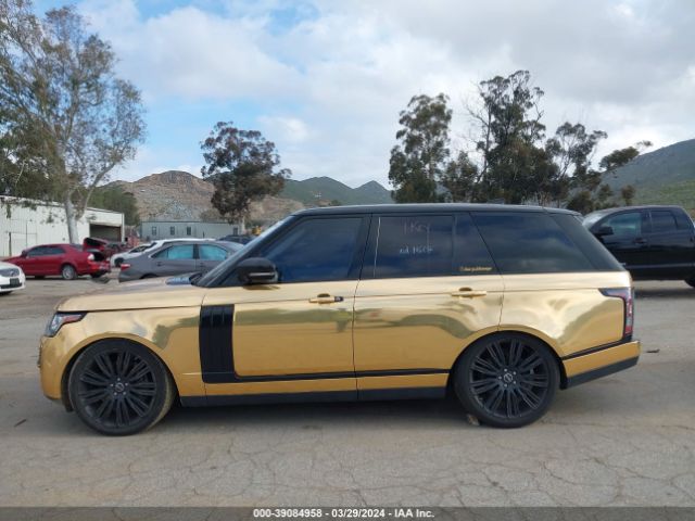 SALGS2FV1HA349710 Land Rover Range Rover 3.0l V6 Supercharged Hse