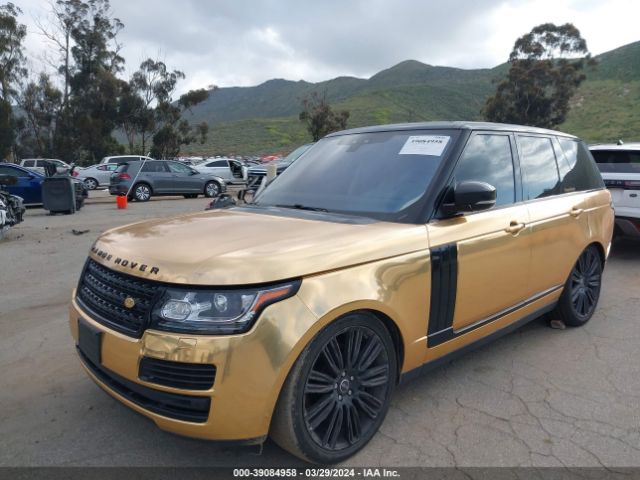 SALGS2FV1HA349710 Land Rover Range Rover 3.0l V6 Supercharged Hse