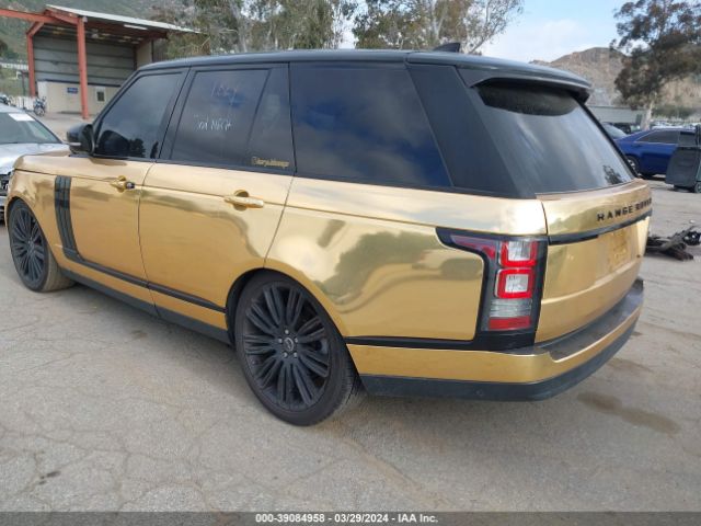 SALGS2FV1HA349710 Land Rover Range Rover 3.0l V6 Supercharged Hse