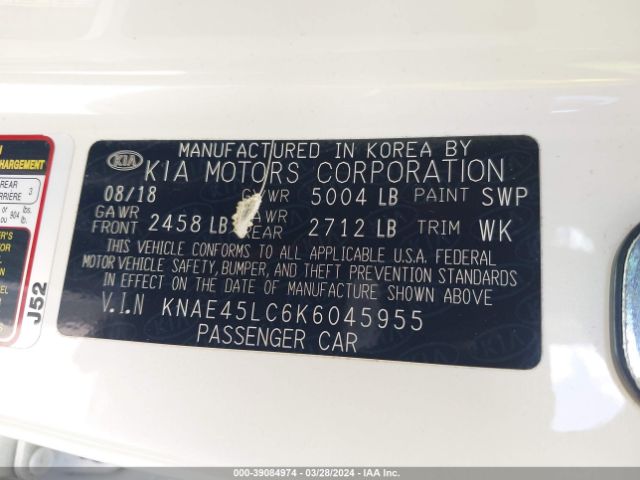 KNAE45LC6K6045955 KIA Stinger Gt1