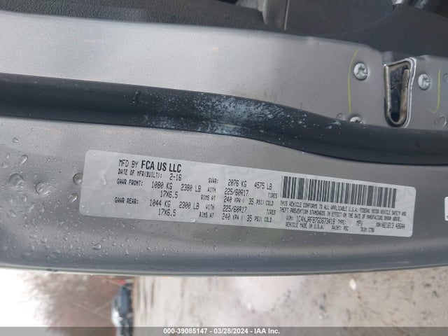 1C4NJRFB7GD673418 Jeep Patriot Latitude