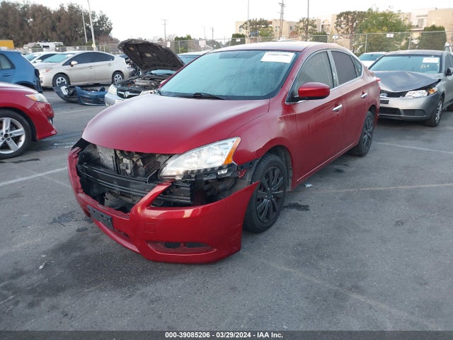 Nissan SENTRA SV 2014 3N1AB7APXEL635825 Image 2
