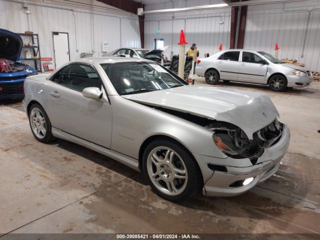 2002 MERCEDES-BENZ SLK 32 AMG WDBKK66F52F253752