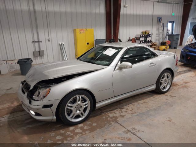 2002 MERCEDES-BENZ SLK 32 AMG WDBKK66F52F253752 Photo 1