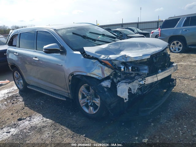 Toyota Highlander Hybrid Limited 2017 5TDDGRFH6HS034726 Image 1