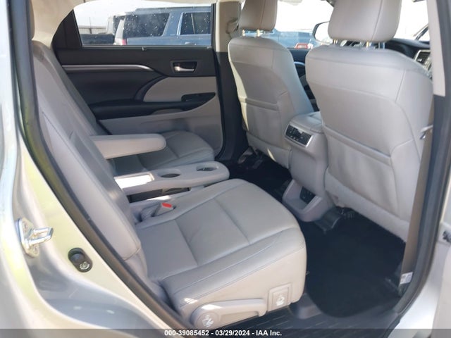 Toyota Highlander Hybrid Limited 2017 5TDDGRFH6HS034726 Image 8