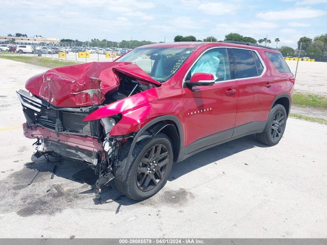 Chevrolet Traverse 1lt 2019 1GNERGKW1KJ213954 Image 2