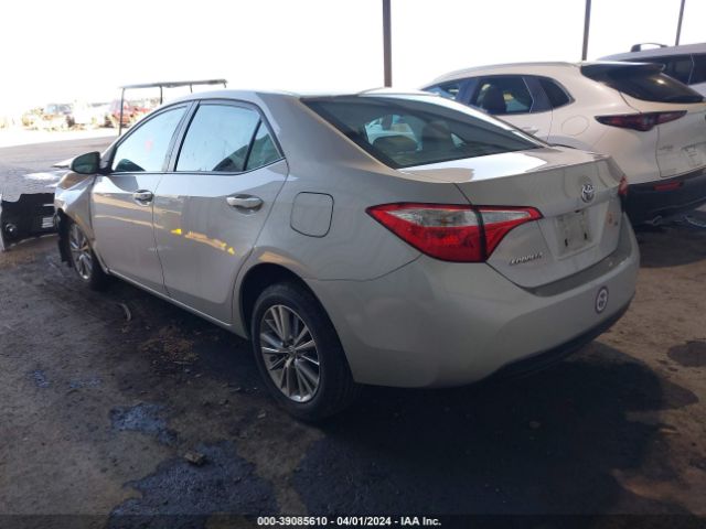 2T1BURHE0EC135316 Toyota Corolla Le Plus