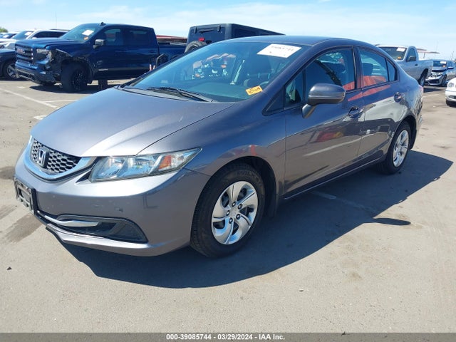 Honda Civic Lx 2014 19XFB2F51EE259601 Image 2