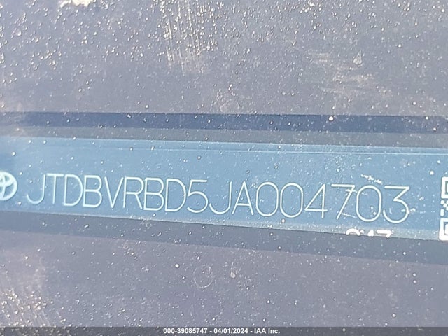 Toyota Mirai 2018 JTDBVRBD5JA004703 Image 9