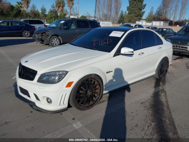 2010 MERCEDES-BENZ C 63 AMG WDDGF7HB3AF459975 Photo 1