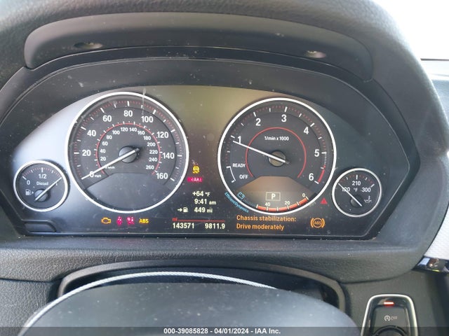 BMW 328d Xdrive 2014 WBA3K5C56EKT33906 Image 7