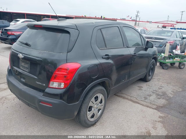 Chevrolet Trax 1ls 2015 KL7CJKSB1FB098440 Image 4