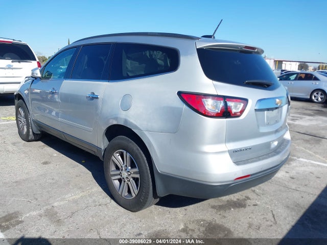 Chevrolet Traverse 1lt 2017 1GNKRGKD4HJ262642 Image 3