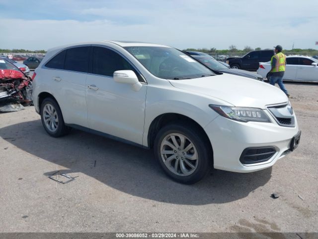 39086052 :رقم المزاد ، 5J8TB4H32JL026436 vin ، 2018 Acura Rdx Acurawatch Plus Package مزاد بيع