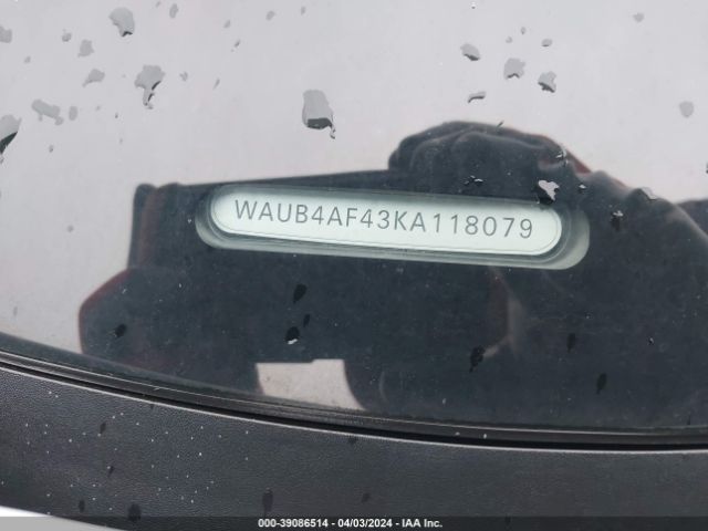 WAUB4AF43KA118079 Audi S4 3.0t Premium