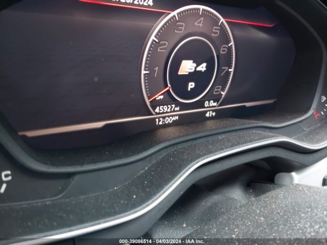 WAUB4AF43KA118079 Audi S4 3.0t Premium